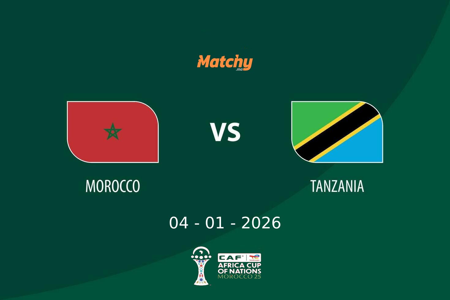🏆 Maroc – Tanzanie en 8es de finale de la CAN 2025 à Rabat : date, stade et analyse complète